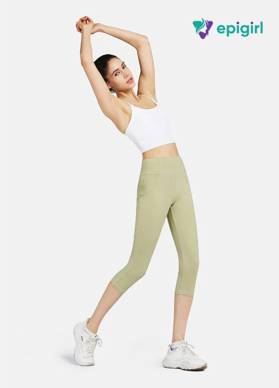 EPIGIRL™ High-Waisted Capri Leggings for Women