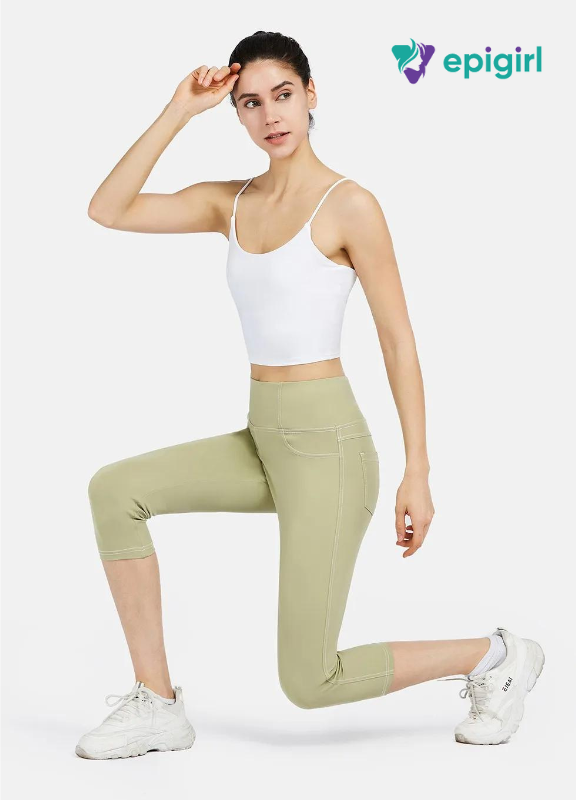 EPIGIRL™ High-Waisted Capri Leggings for Women